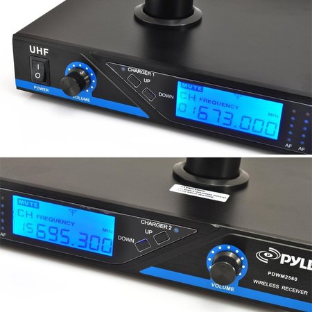 Pyle Uhf Wireless Microphone System PDWM2560